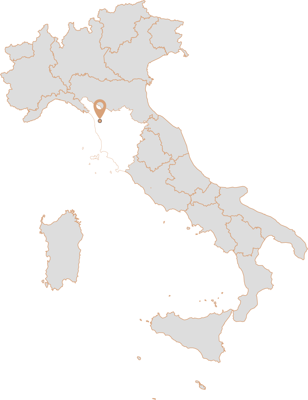 Mappa Pisa