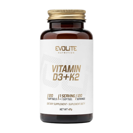 Vitamin D3+K2 2000IU 120softgel